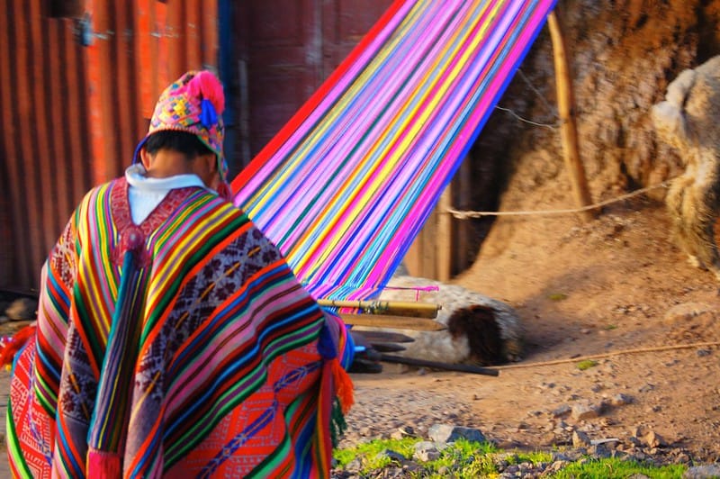Andean Attire: The Poncho