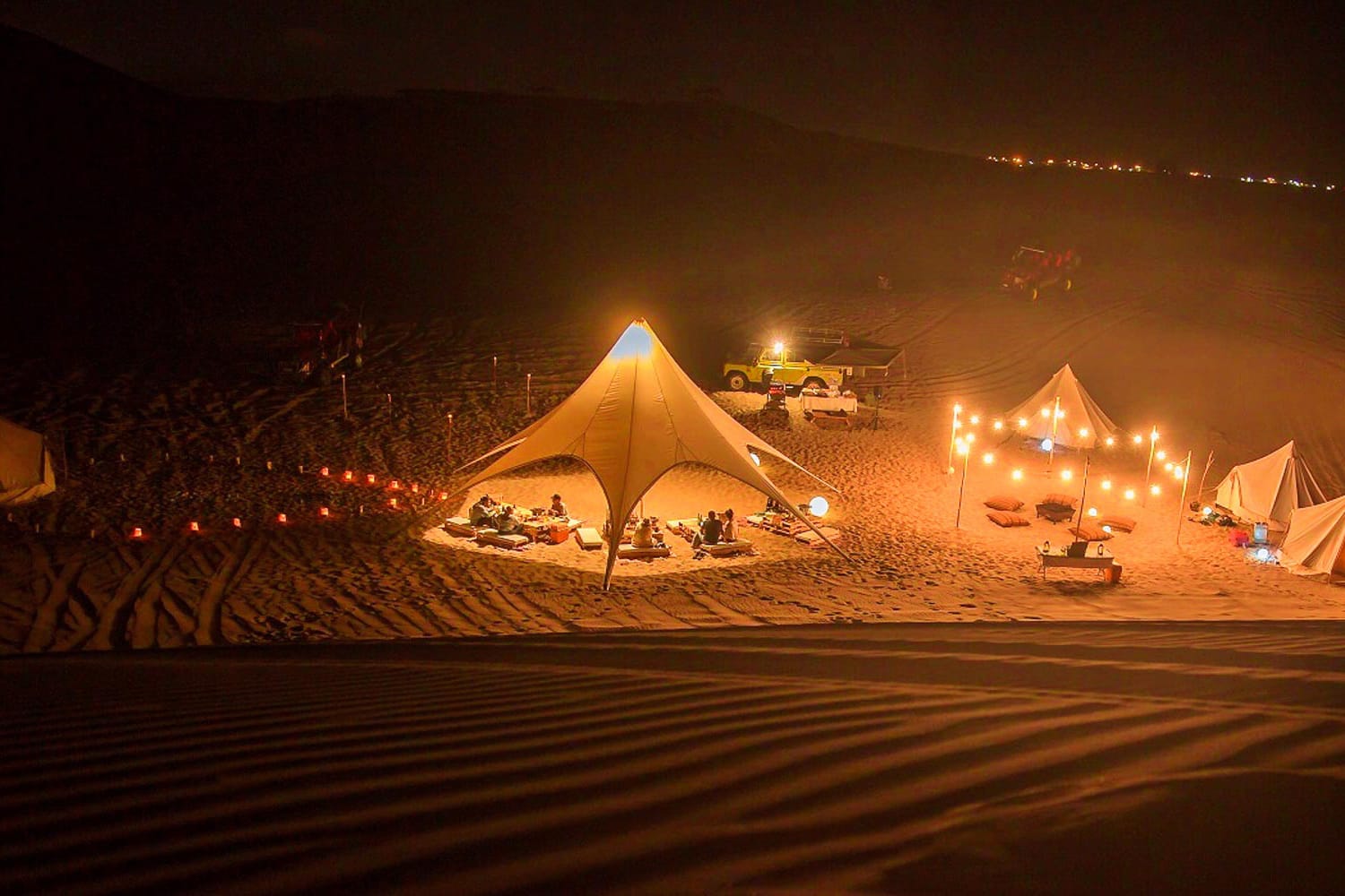 Glamping and Tubular in Huacachina Desert 2 Days