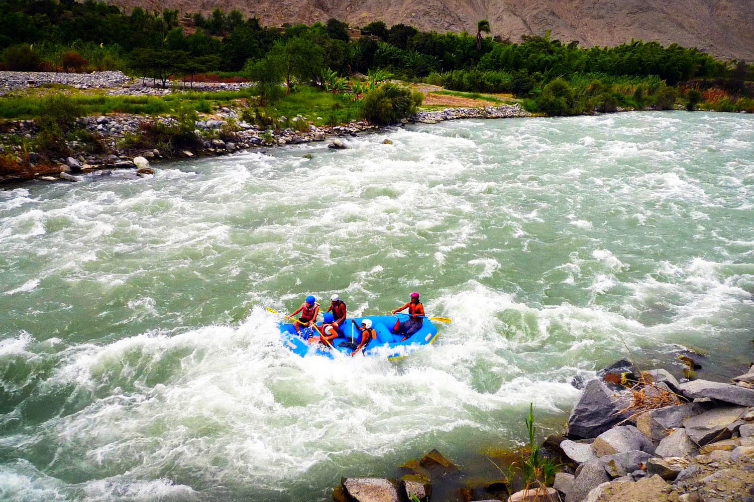 Machu Picchu and Rafting Class V 8 days